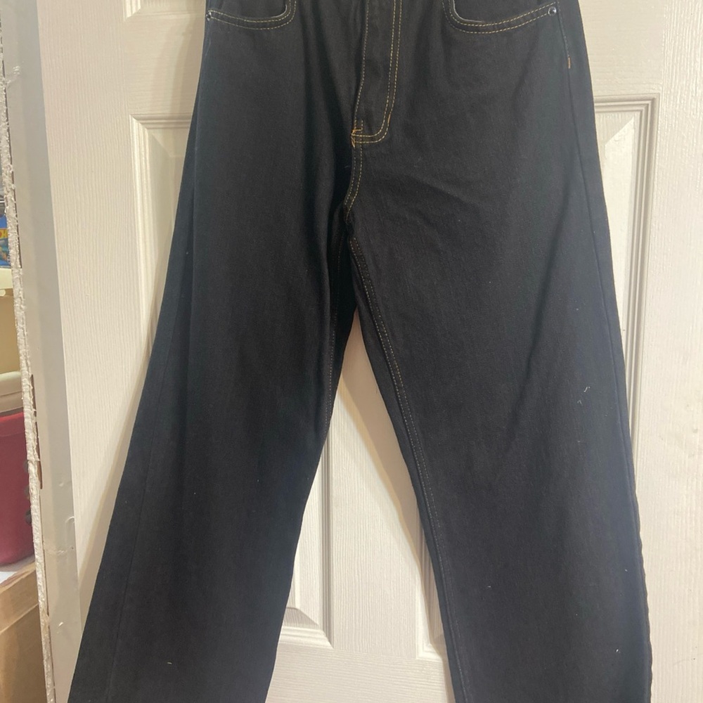 Rocawear Relaxed Black Jeans Solid Denim